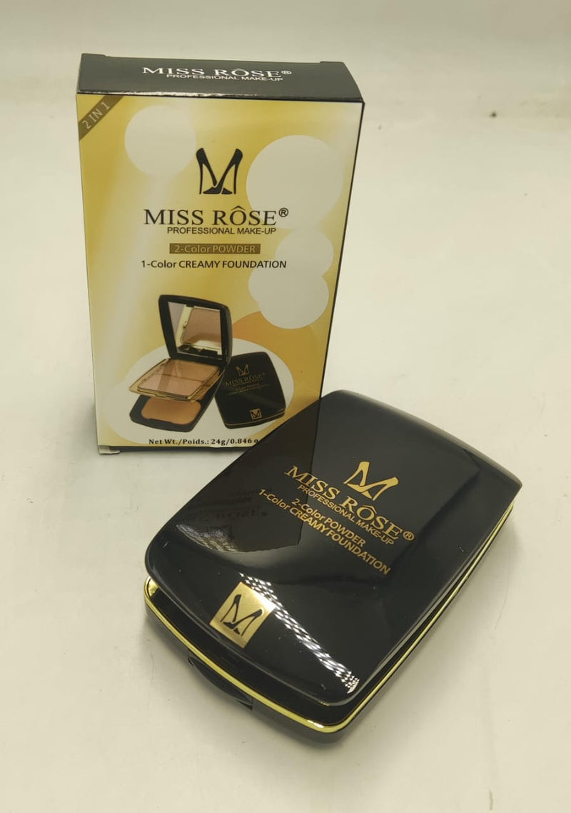 Miss Rose - 2-in-1 Compact Powder