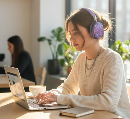 سماعات لاسلكية توضع فوق الأذن