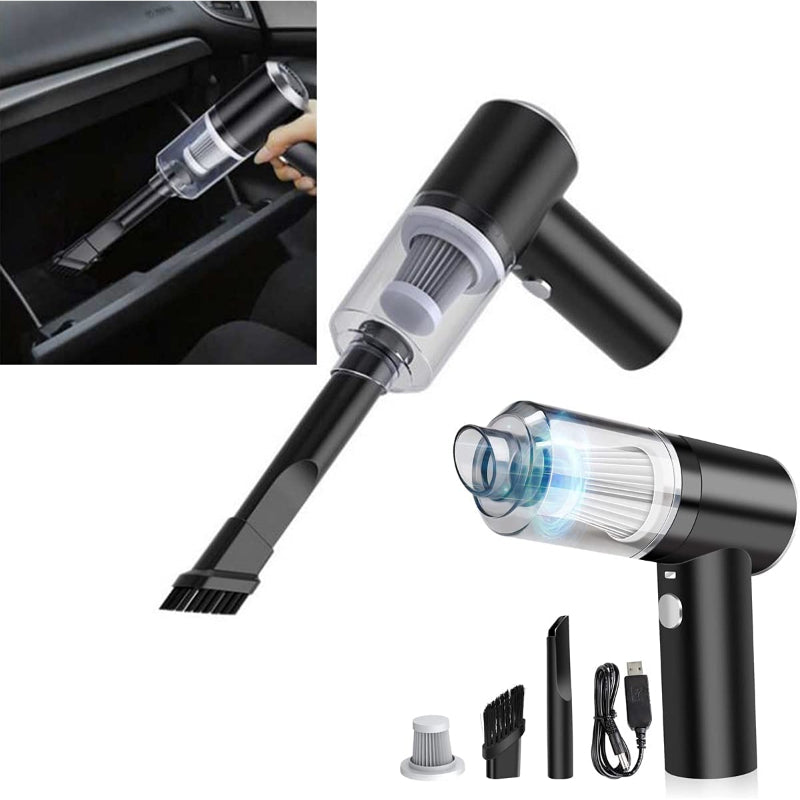 Portable 3-in-1 Mini Vacuum Cleaner – Powerful, Compact & Multi-Purpose Cleaning Device
