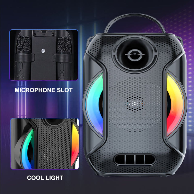 Portable Bluetooth Speaker RGB Lights | Wireless Speaker